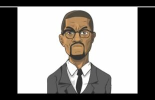 Kyle Knight-By Any Means Necessary (Official Animation Video) Malcolm X Tribute